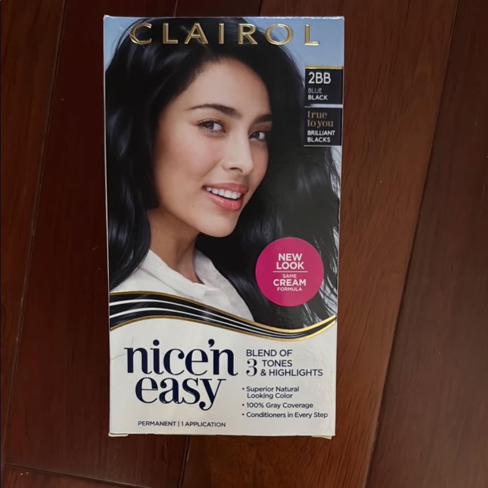Clairol Nice'n Easy Hair Color, Blue Black